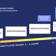 Der Weg zur Promotion: Vorbereitung, Durchführung, Begutachtung, Publikation und Verleihung des Doktorgrades.