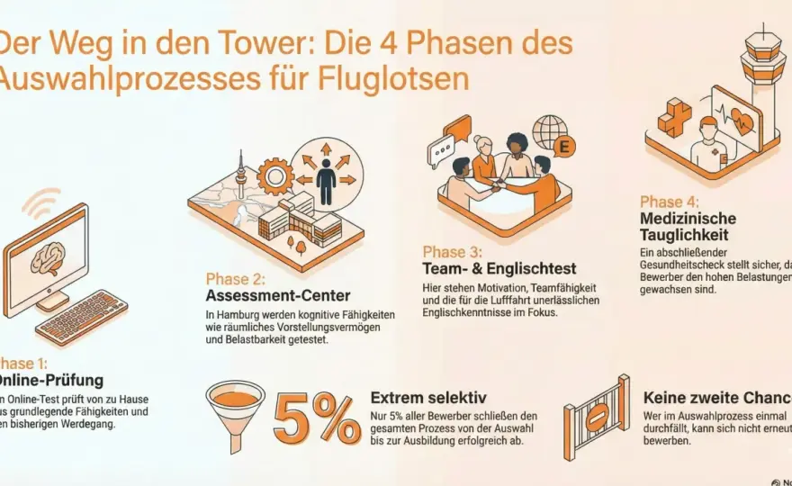 Fluglotsen-Ausbildung Gehalt - was du wirklich bekommst