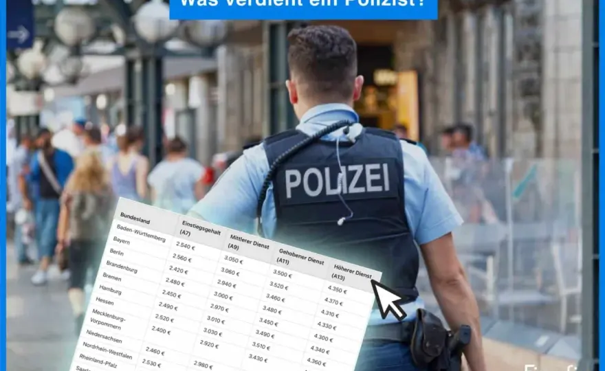 Kriminalpolizei Gehalt - Was beim Einstieg wirklich zählt
