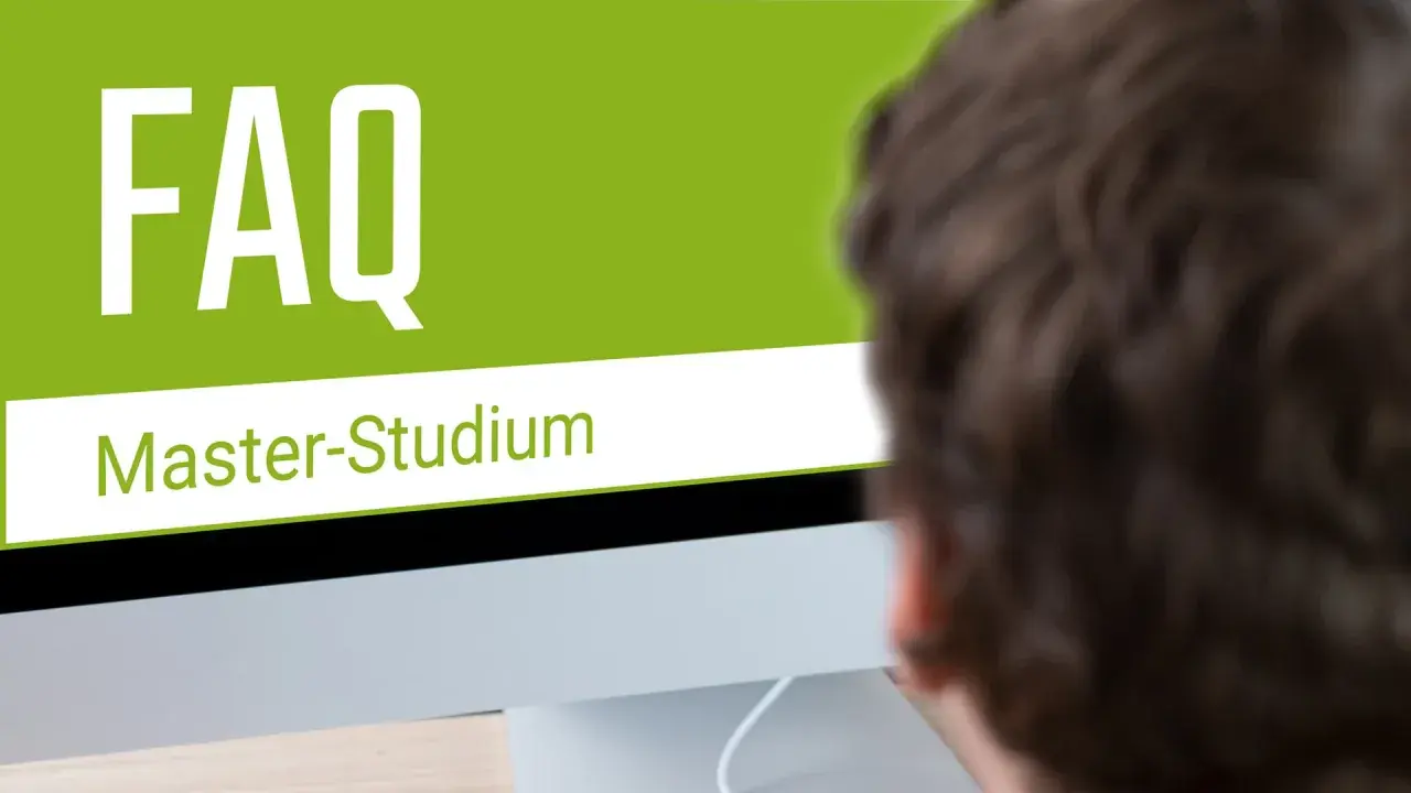 FAQ-Seite zum Master-Studium. Hier finden Sie Antworten zu Fragen bezüglich der Master credit points.